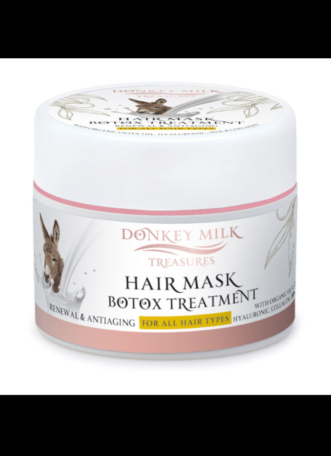 Botox Haarmaske – Intensive Regeneration mit Eselsmilch (200 ml)