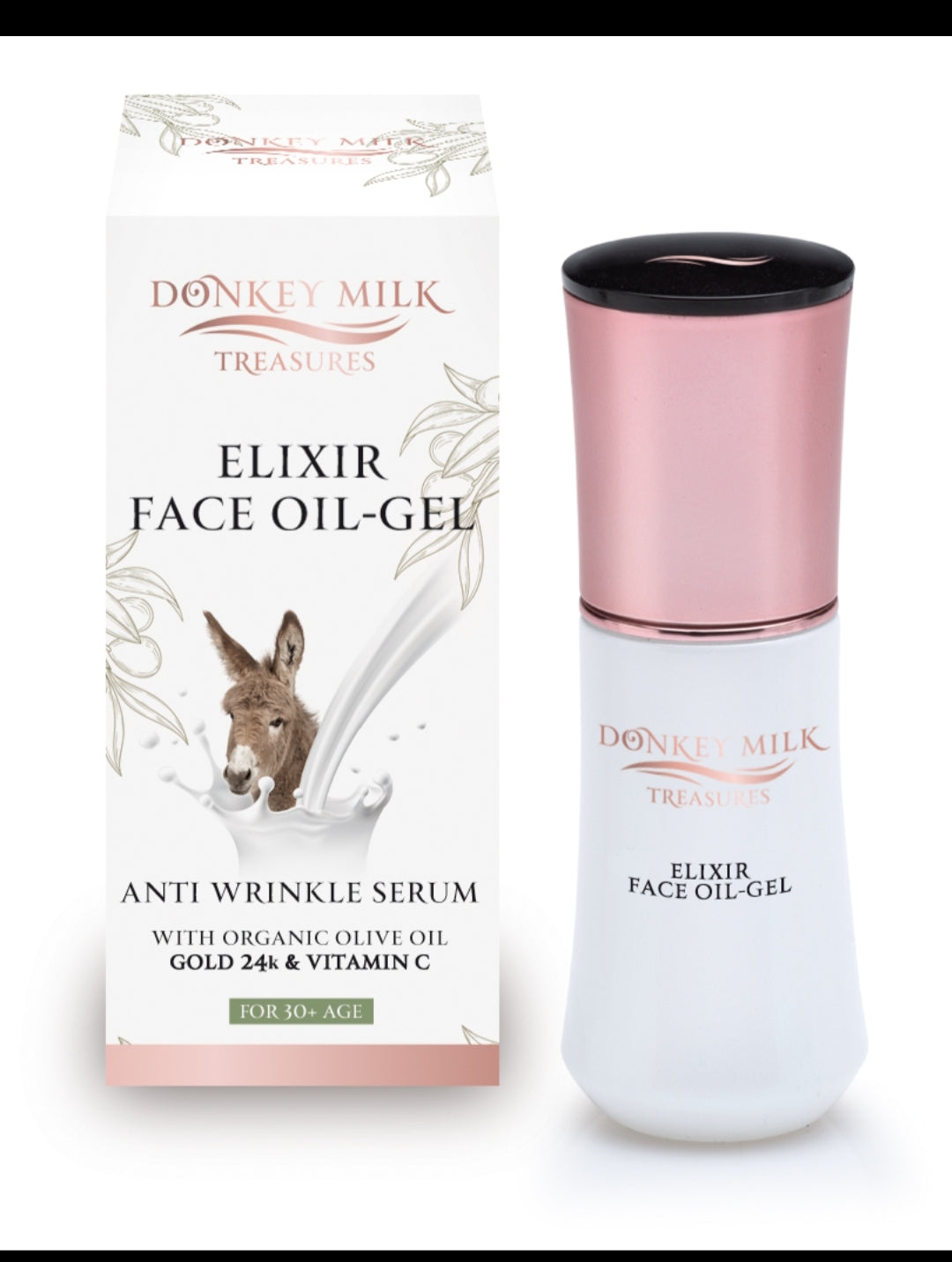 Anti-Aging Serum mit 24K Gold & Eselsmilch – Luxus Pflege