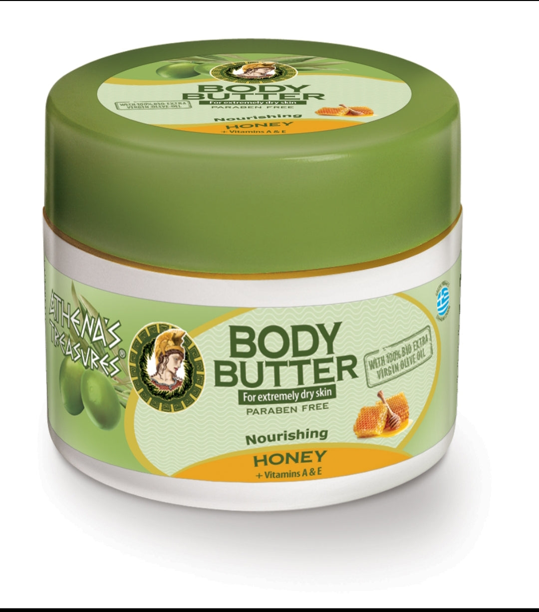 Athena’s Treasure Body Butter mit Honig & Propolis – Intensive Pflege für trockene Haut